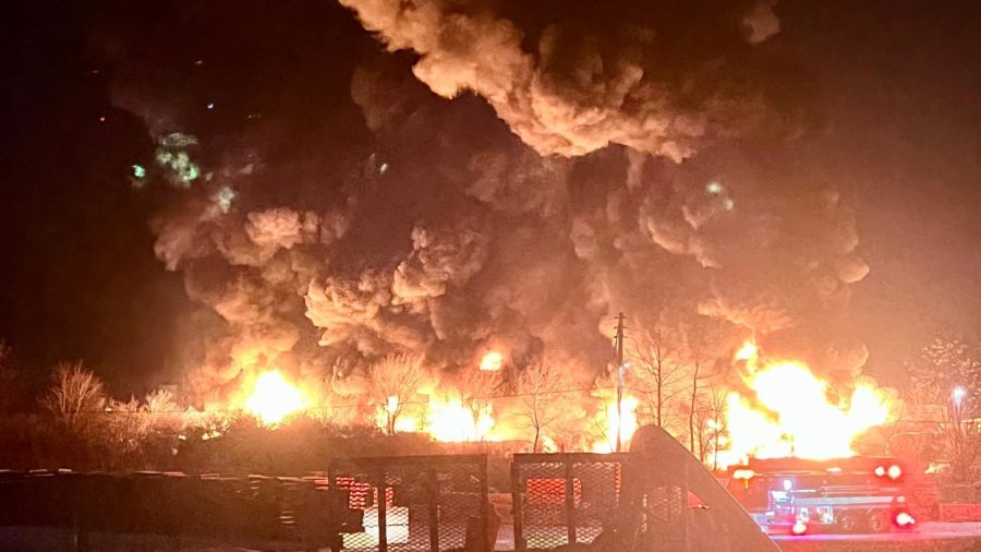 Chemical Fire in Ohio