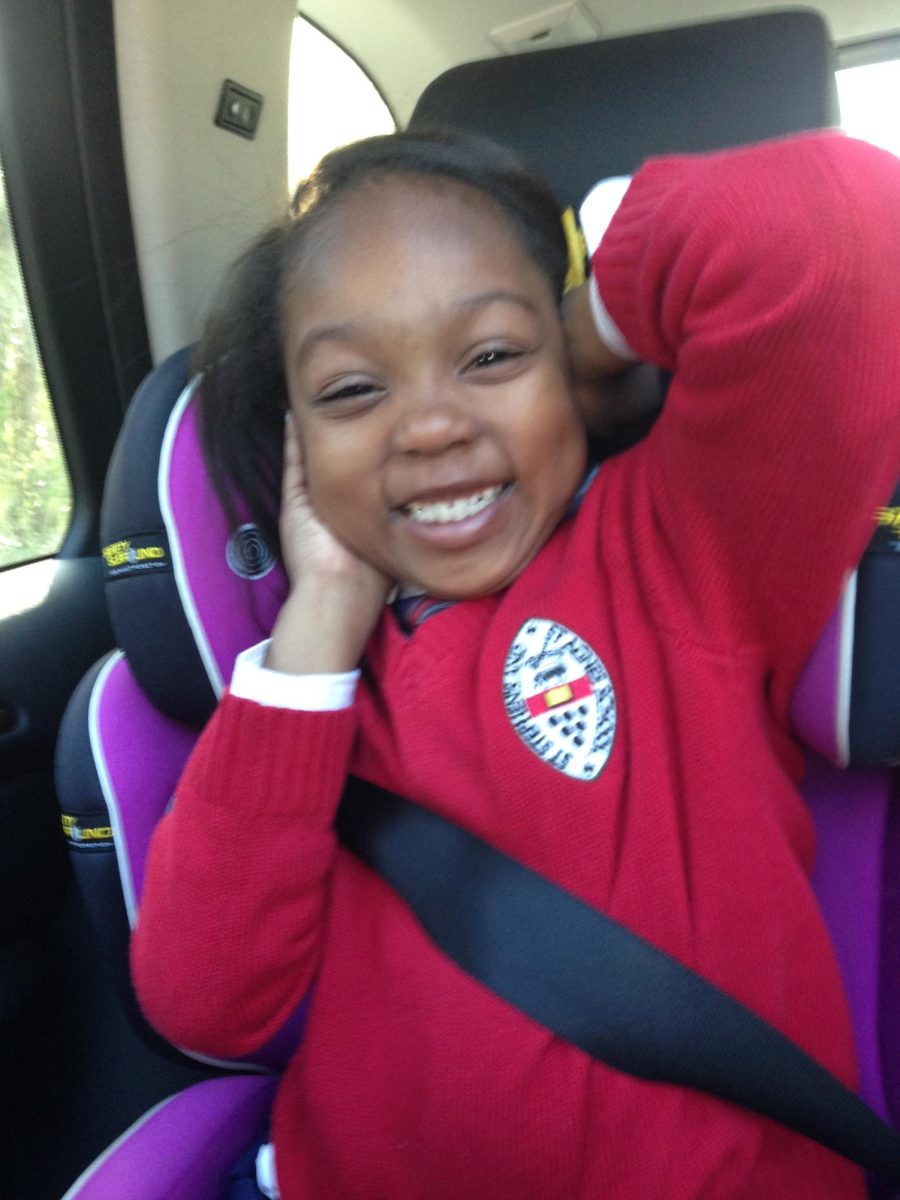 A young Tatum Spencer